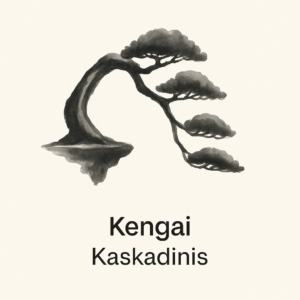 Kengai bonsai formavimo stilius bonsaisodas.lt