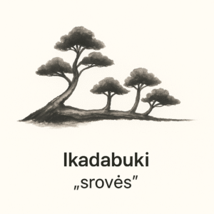 Ikadabuki bonsai formavimo stilius Bonsaisodas.lt