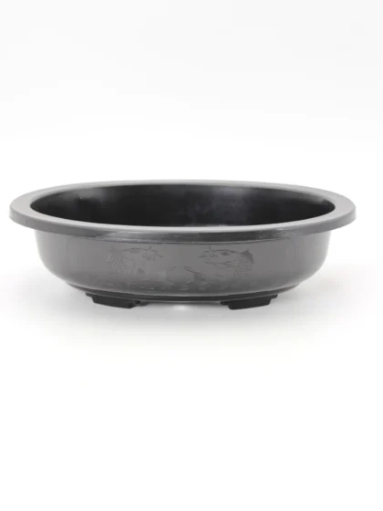 Bonsai vazonas juodas pagaminimo medziaga plastikas